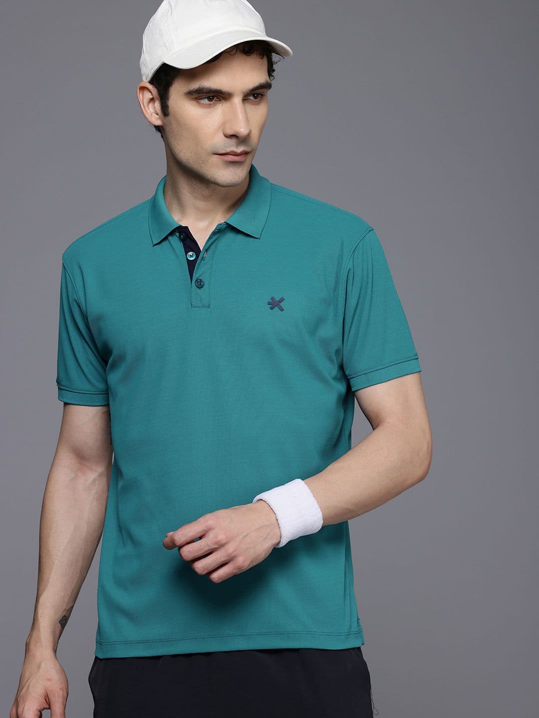HRX by Hrithik Roshan Men Polo Collar Sports T-shirt - view 1