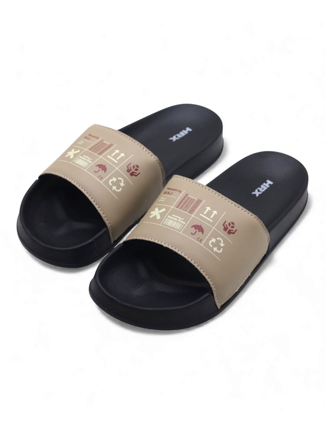 HRX by Hrithik Roshan Men Printed Sliders - view 1