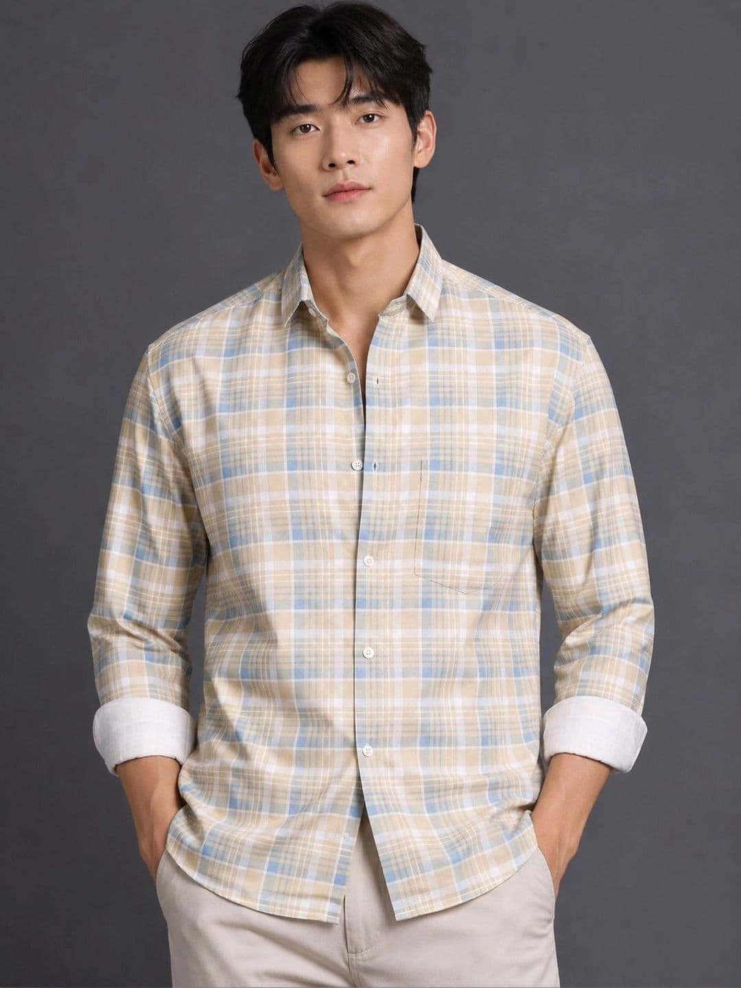 Moda Rapido Men Checked Casual Shirt - view 1