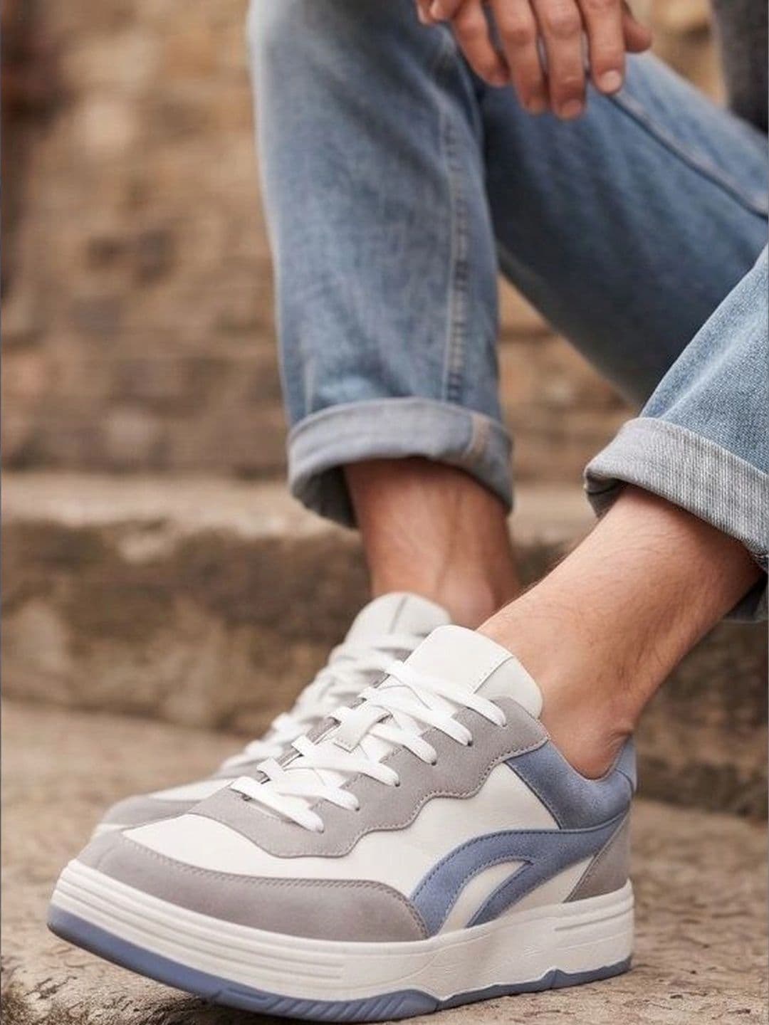 JK Port Men Colourblocked Sneakers - view 1