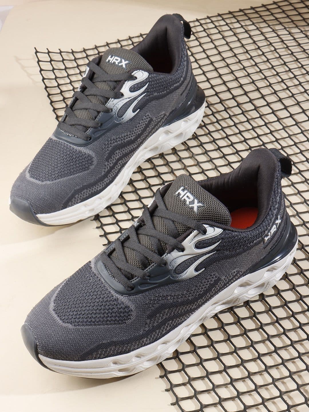 HRX by Hrithik Roshan Men Textile Running Sports Shoes - view 1