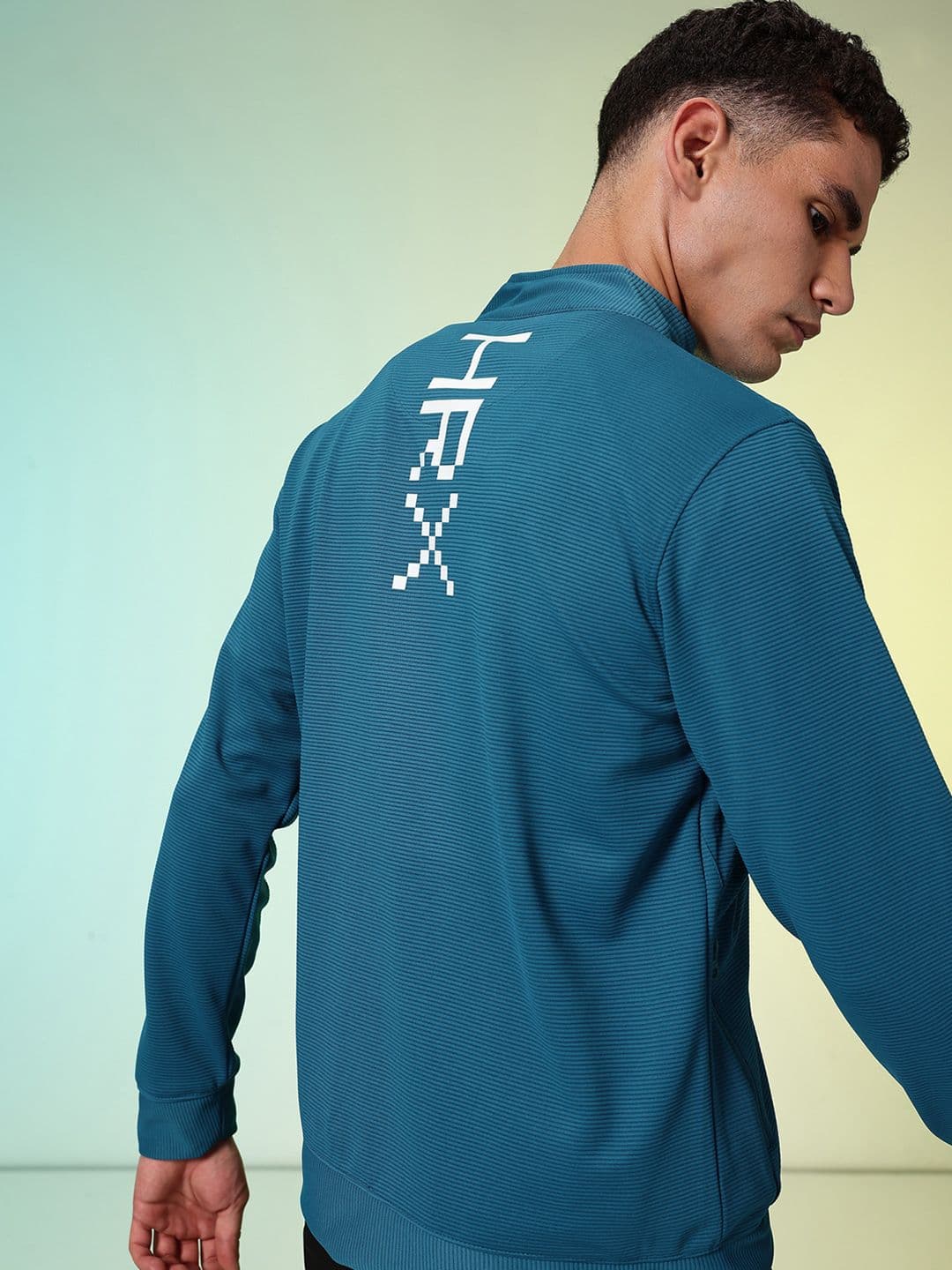 HRX by Hrithik Roshan Brand Logo Printed Training Sporty Jacket - view 1