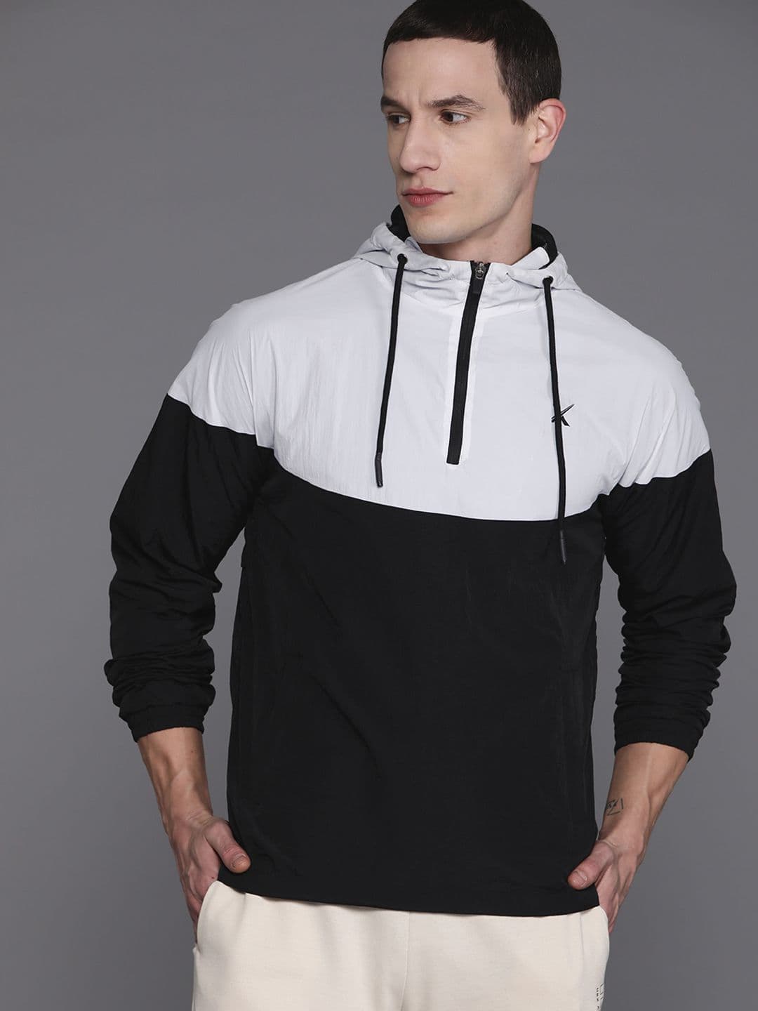 HRX by Hrithik Roshan Men Colourblocked Windcheater Running Sporty Jacket - view 1