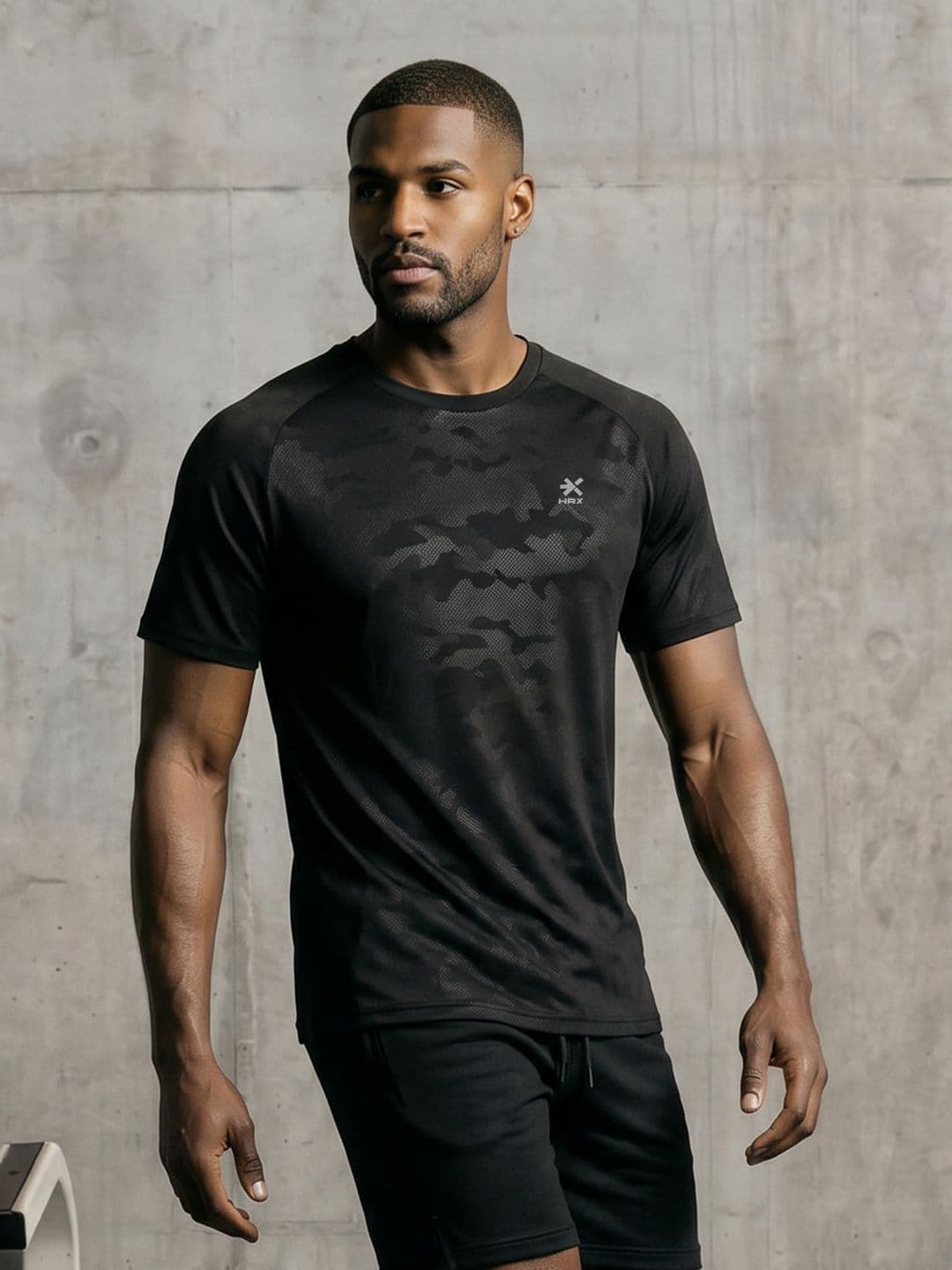 HRX by Hrithik Roshan Rapid-Dry Training T-Shirt - view 1