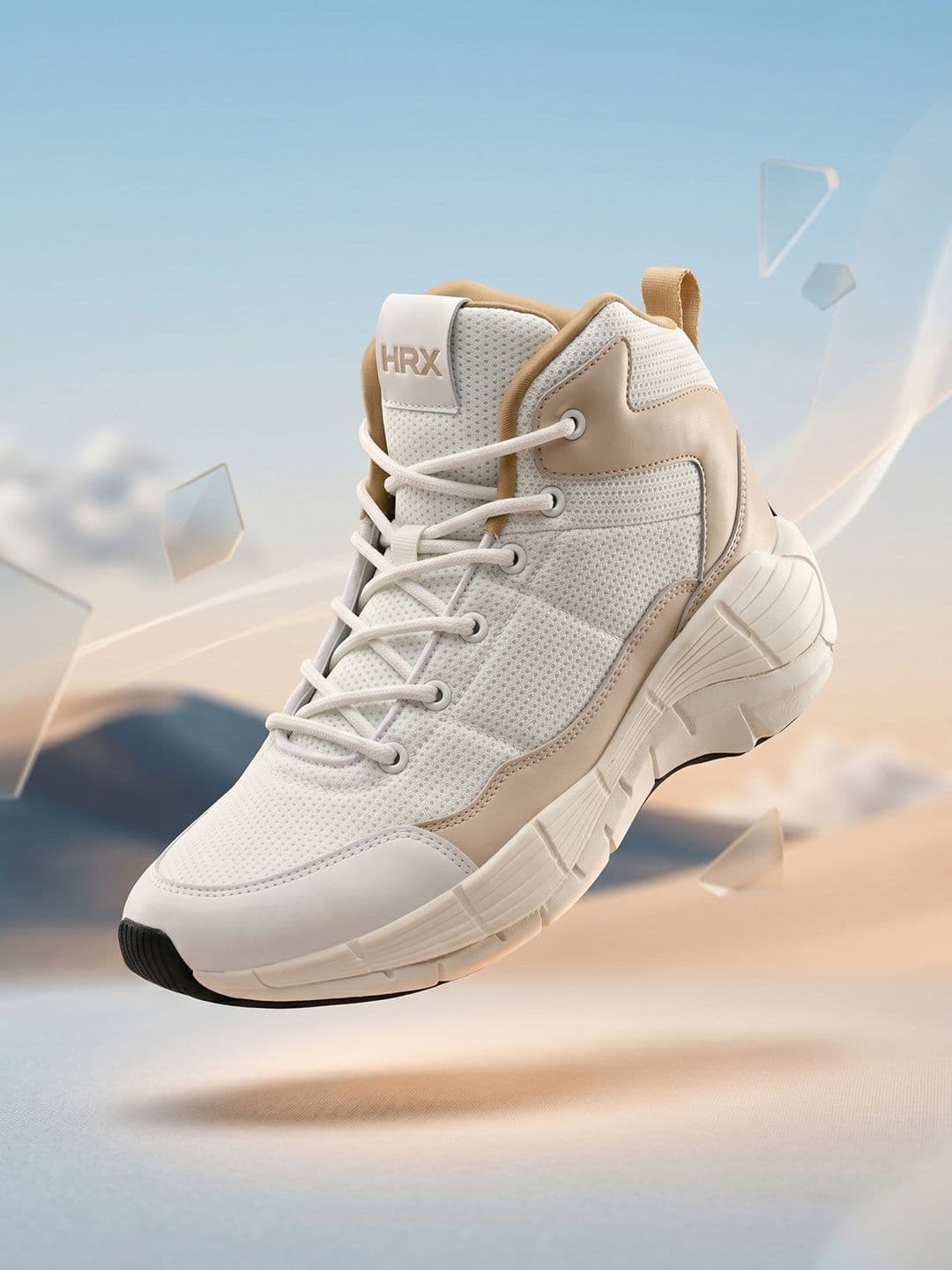 HRX by Hrithik Roshan Men Mesh High-Top Basketball Non-Marking Shoes - view 1