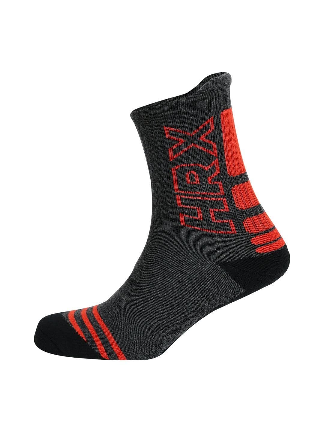 HRX by Hrithik Roshan Unisex Cotton Calf Length Socks - view 1