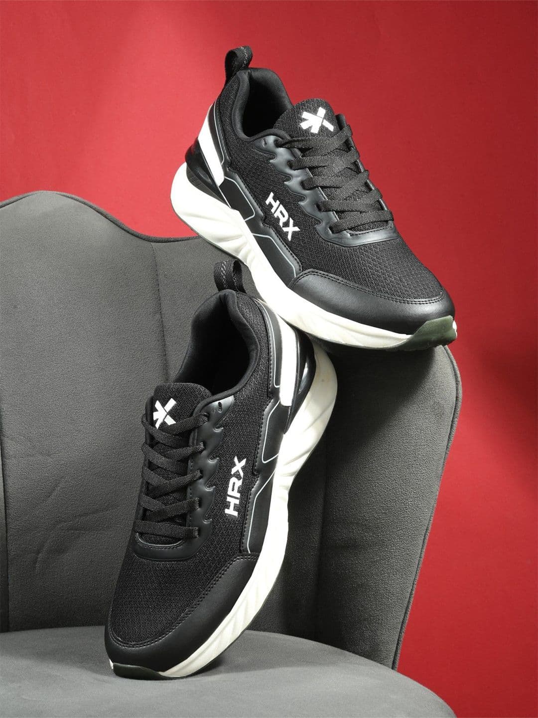 HRX by Hrithik Roshan Men Mesh Running Non-Marking Shoes - view 1