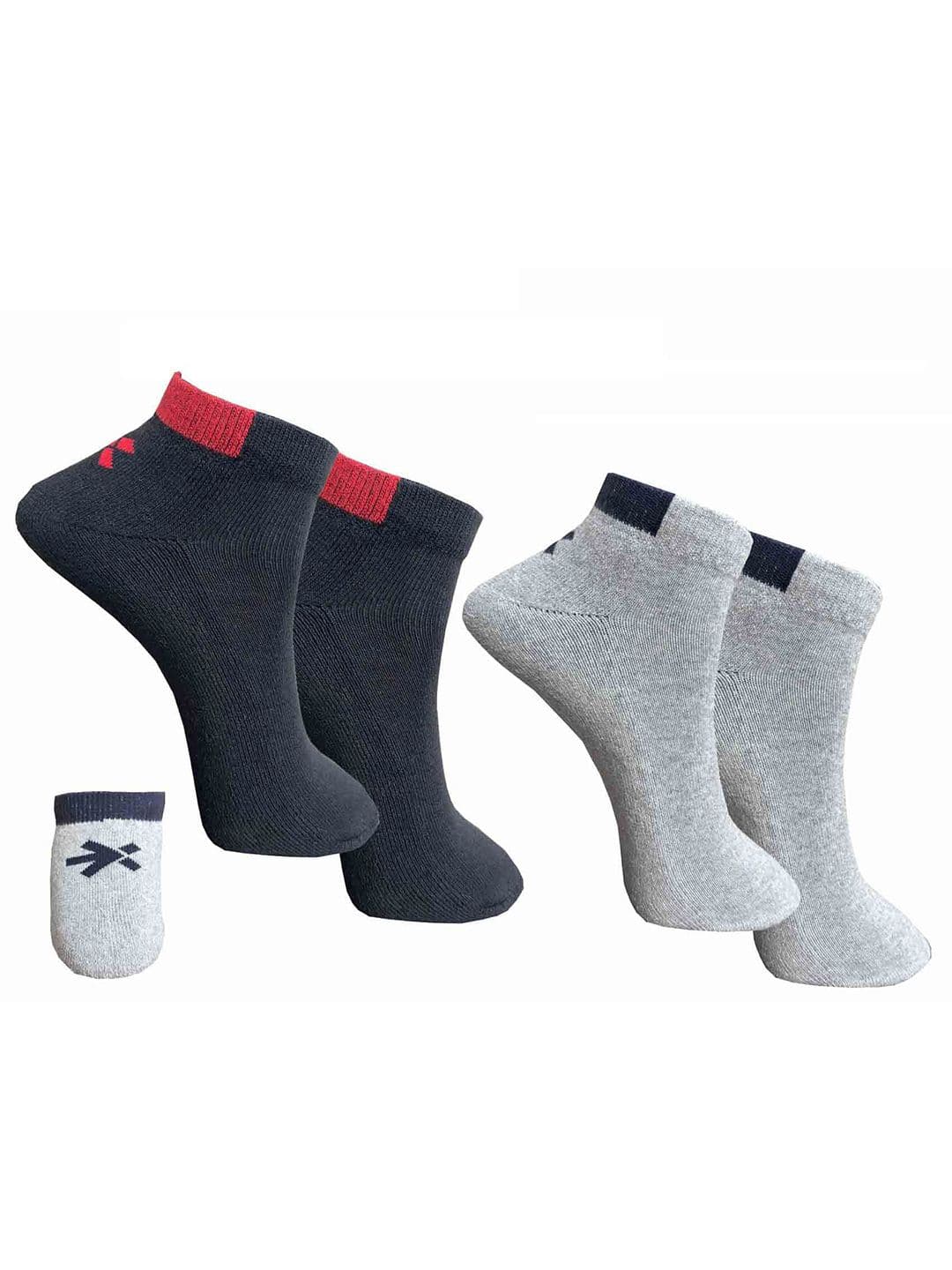 HRX by Hrithik Roshan Pack Of 2 Unisex Ankle Length Socks - view 1