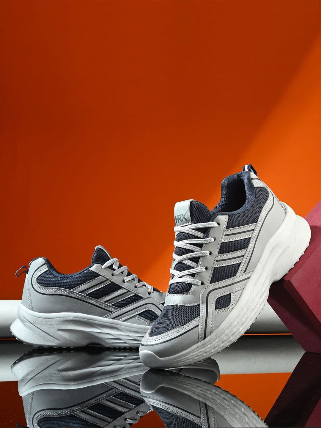 HRX by Hrithik Roshan Men Mesh Running Non-Marking Shoes - view 1