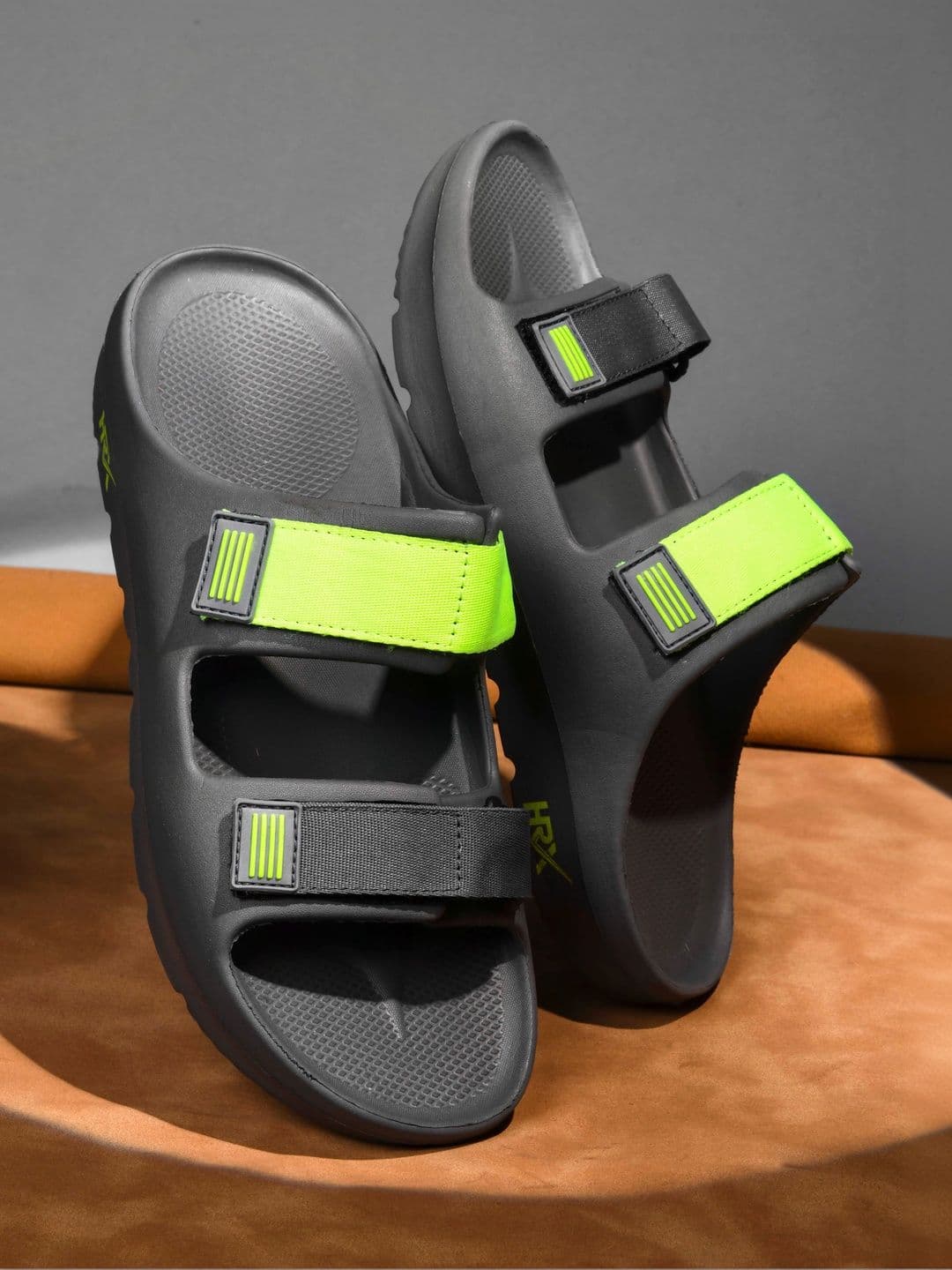 HRX by Hrithik Roshan Men Rubber Sliders - view 1