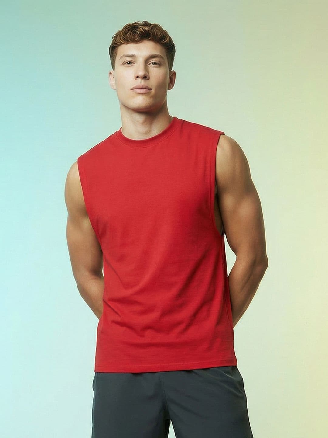HRX by Hrithik Roshan Sleeveless Lifestyle T-shirt - view 1