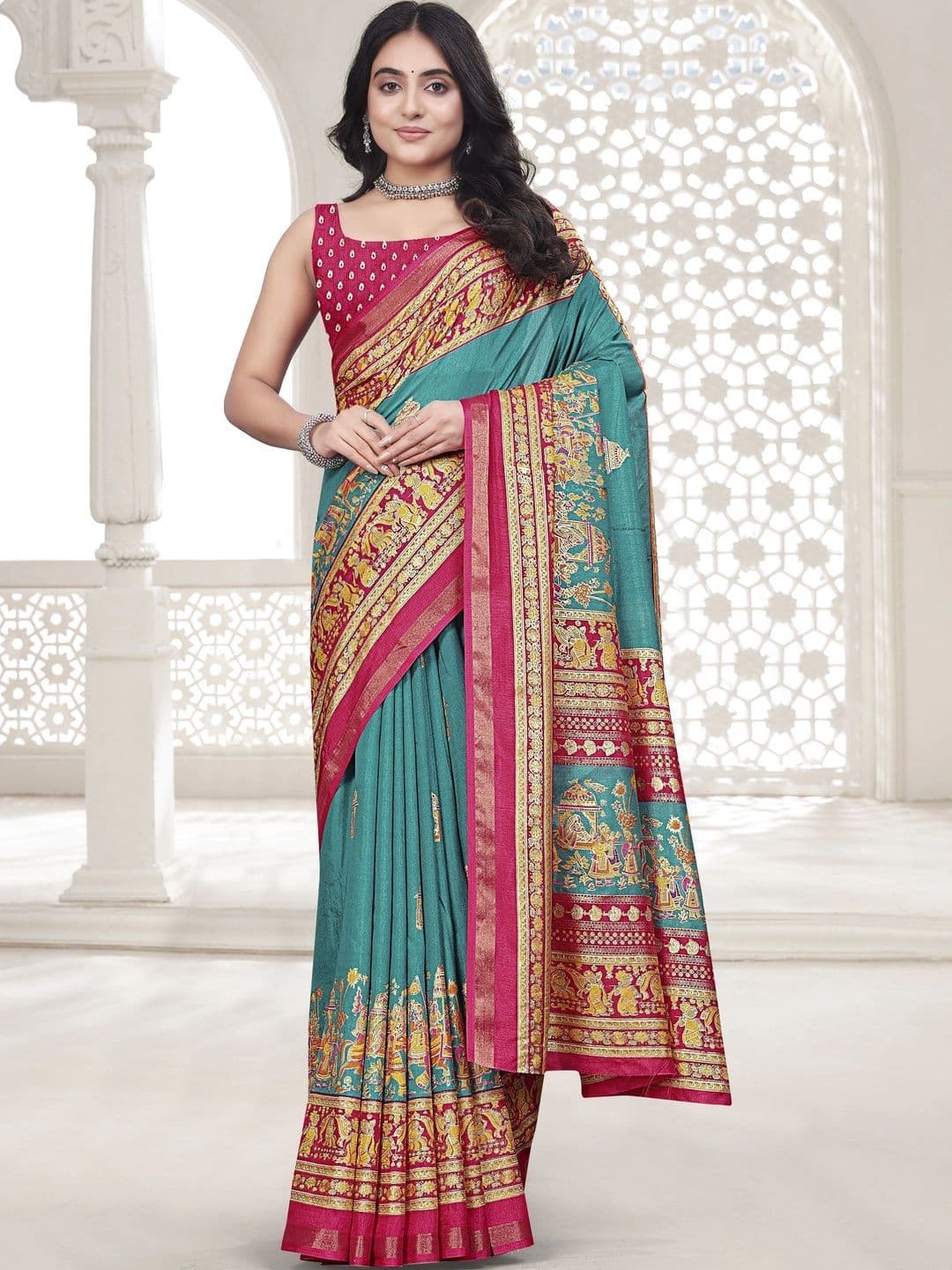 SSHAGUN LIFESTYLE Zari Saree - view 1