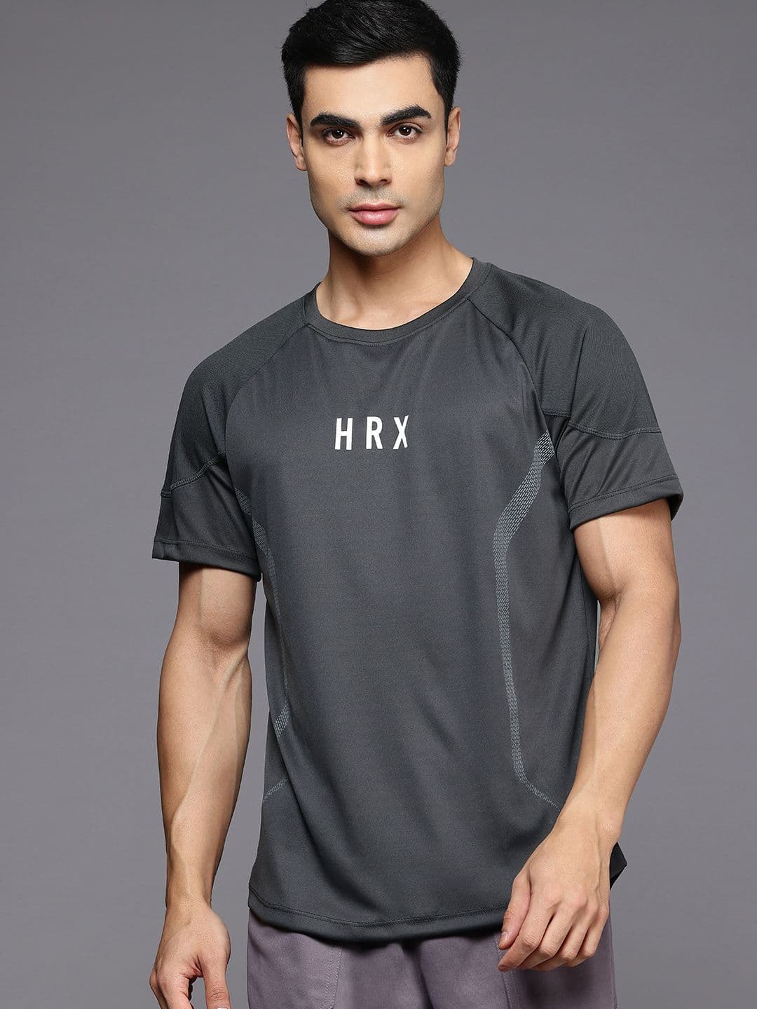 HRX by Hrithik Roshan Rapid-Dry Training T-shirt - view 1