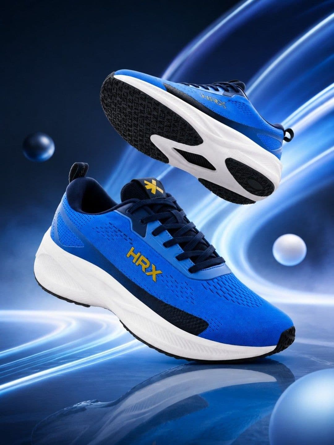 HRX by Hrithik Roshan Men Mesh Running Non-Marking Shoes - view 1