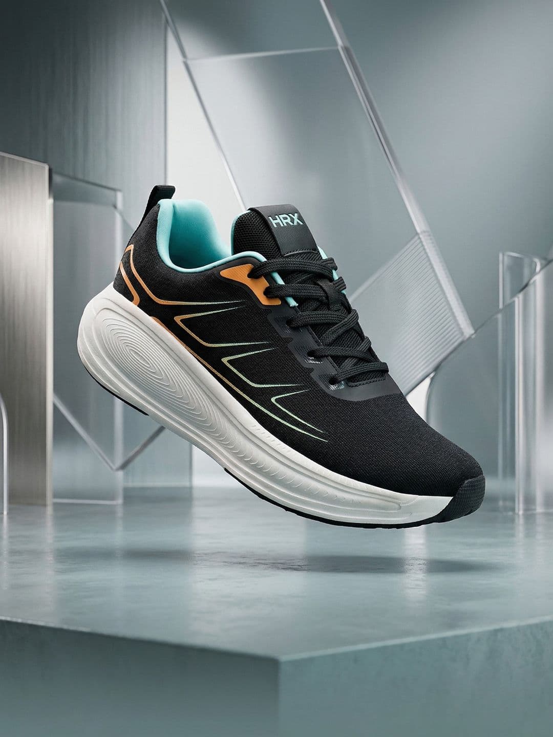 HRX by Hrithik Roshan Men Mesh Running Non-Marking Shoes - view 1