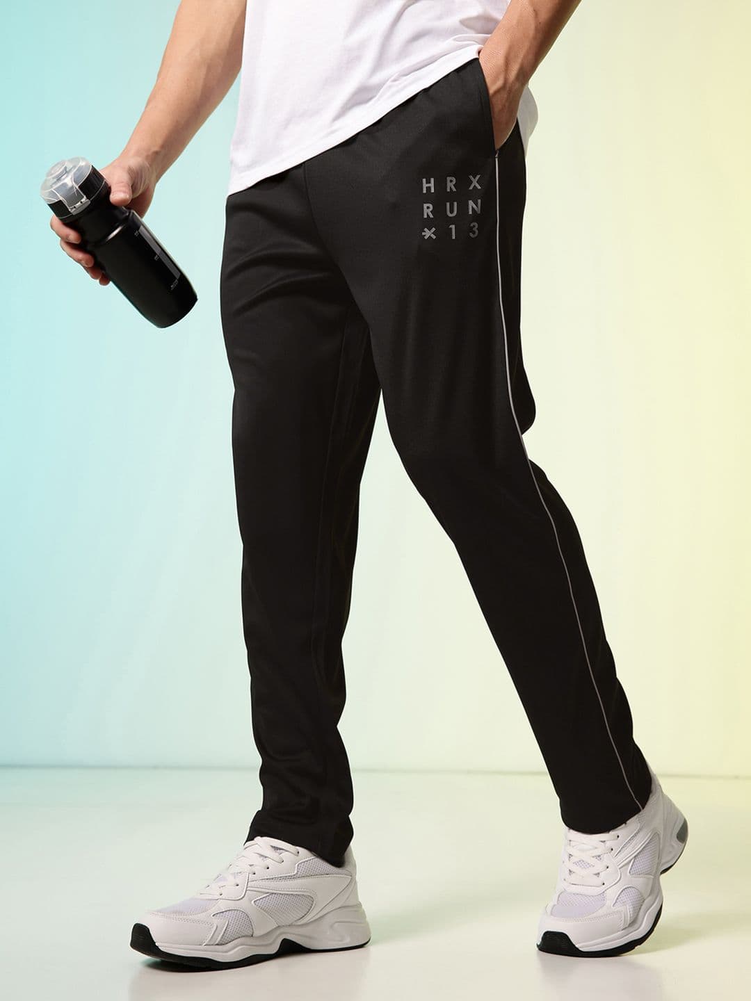 HRX by Hrithik Roshan Men Rapid-Dry Running Track Pants - view 1