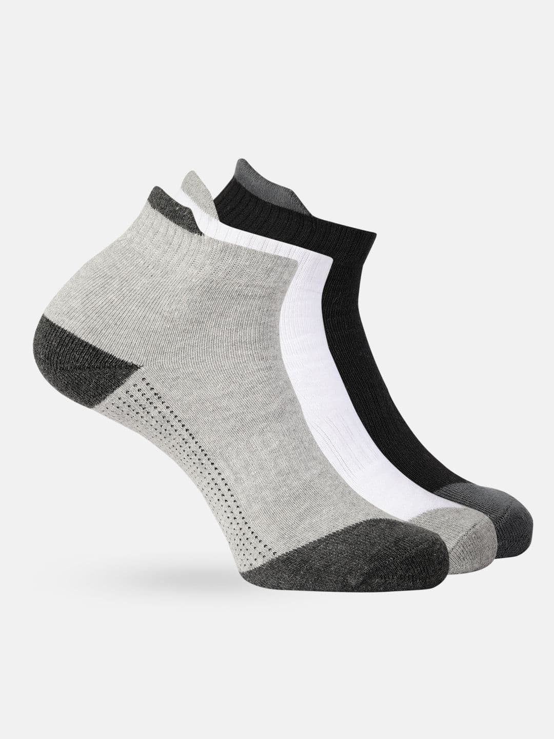 HRX by Hrithik Roshan Men Quarter length Pack of 3 Rapid Dry Socks - view 1
