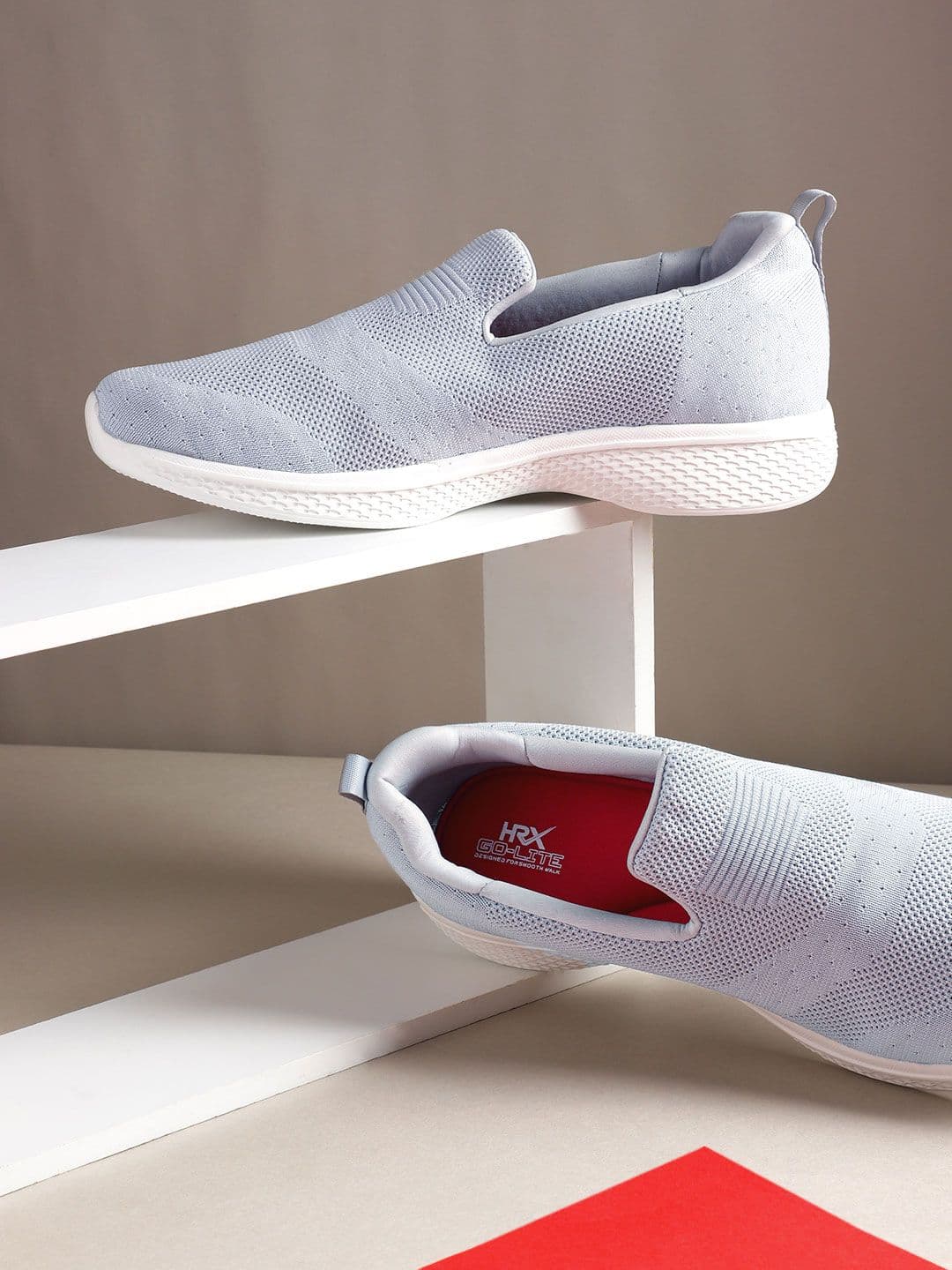 HRX by Hrithik Roshan Men Woven Design Walking Shoes - view 1