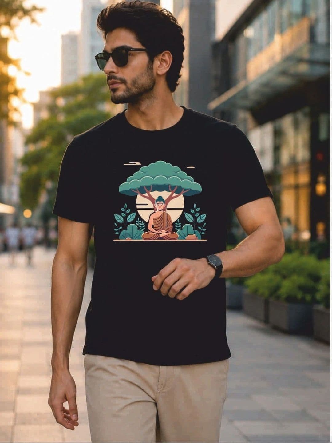 TRENDIFYTEEZ Men Graphic Printed Regular Fit T-shirt - view 1