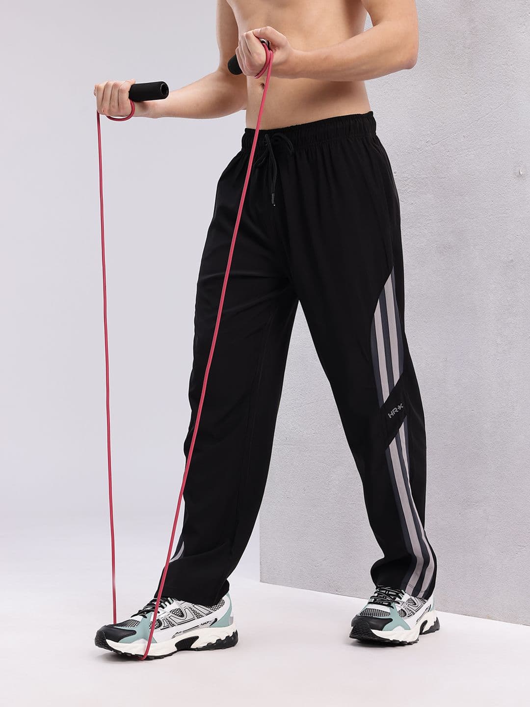 HRX by Hrithik Roshan Men Solid Track Pant - view 1