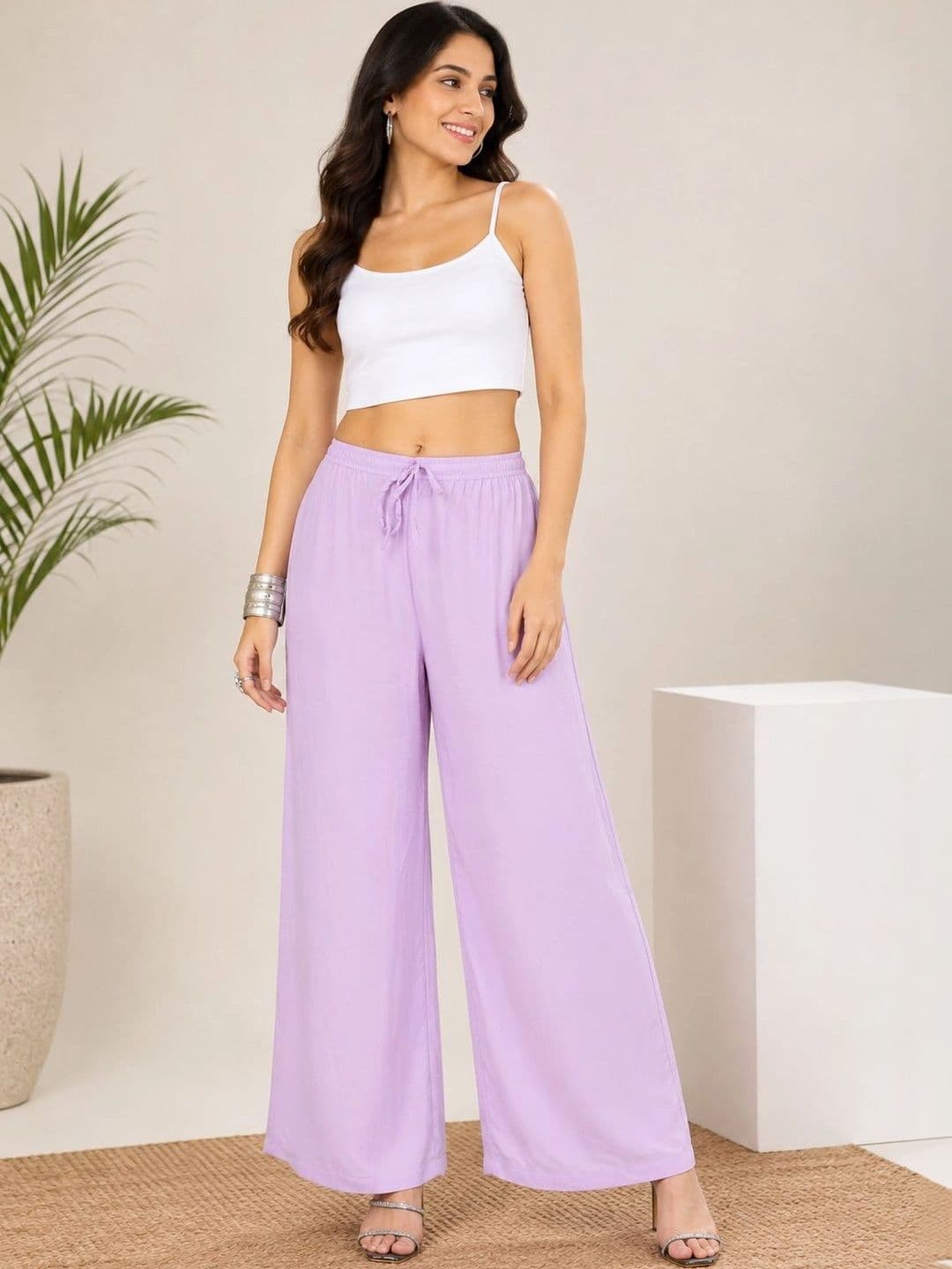 Moda Rapido X Gracit Women Knitted Ethnic Palazzos - view 1