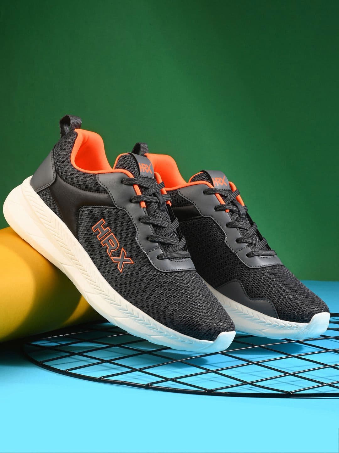 HRX by Hrithik Roshan Men Mesh Running Non-Marking Shoes - view 1