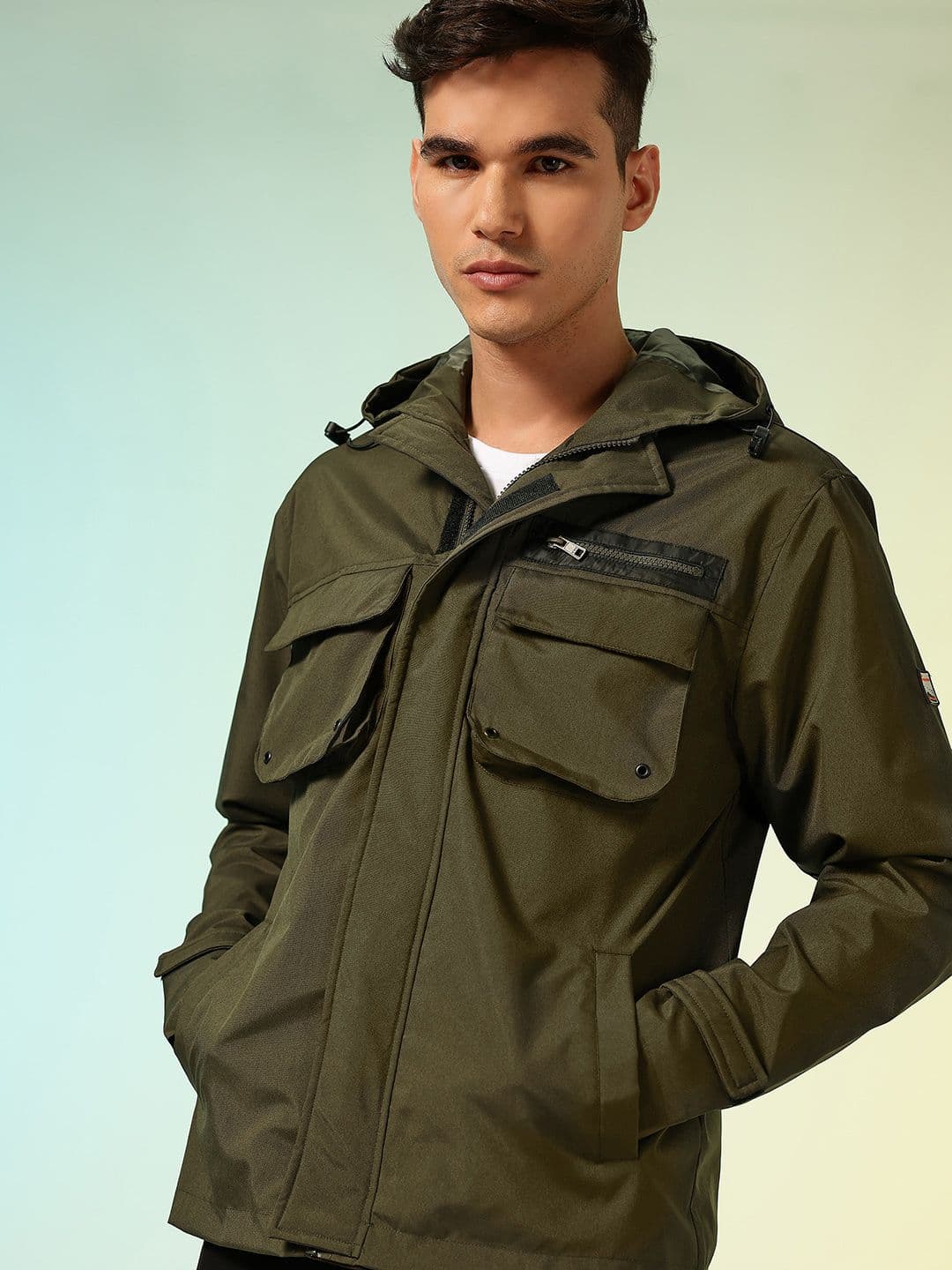 HRX by Hrithik Roshan Hooded Outdoor Jacket - view 1