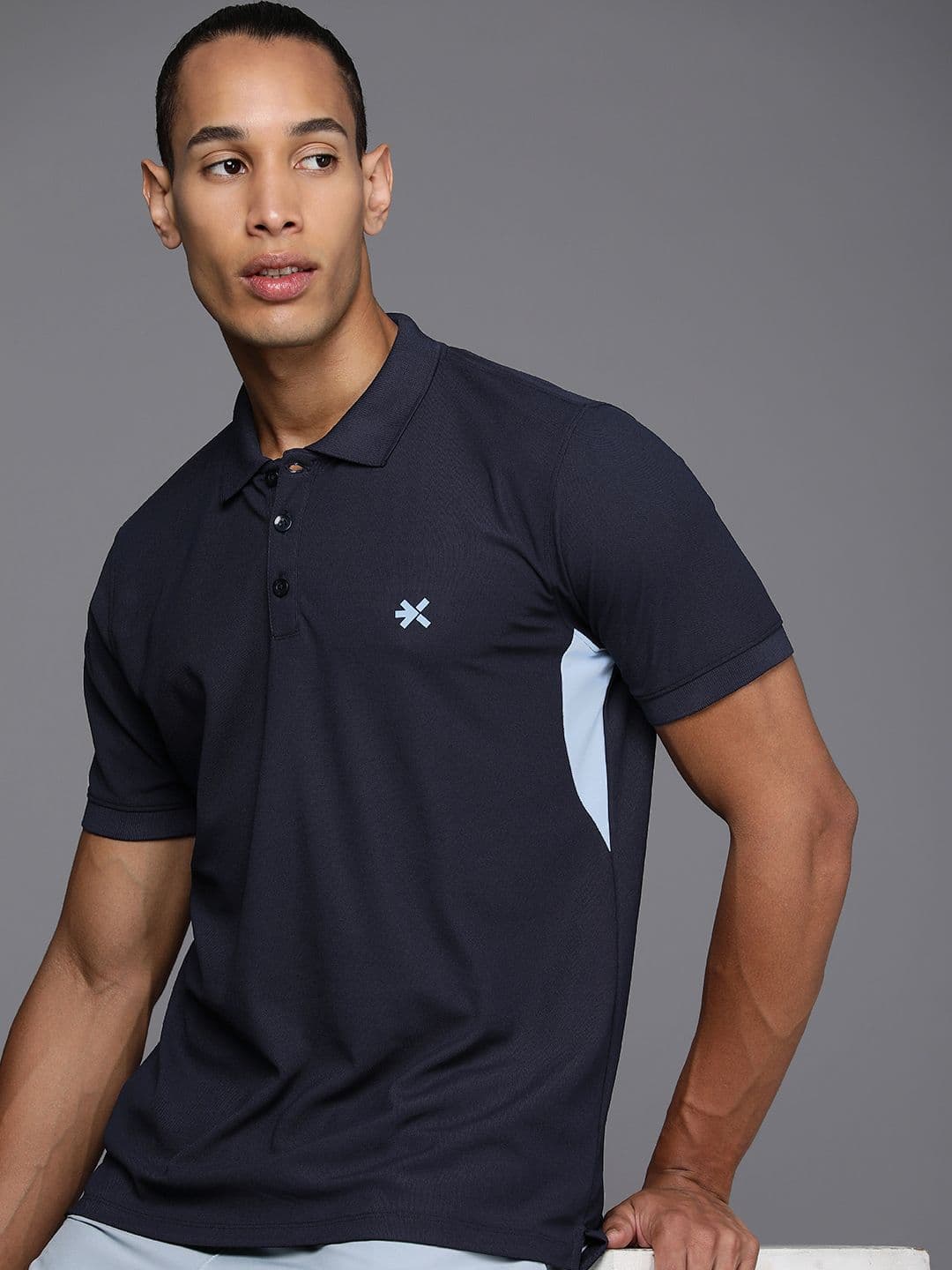 HRX by Hrithik Roshan Men Polo Collar T-shirt - view 1