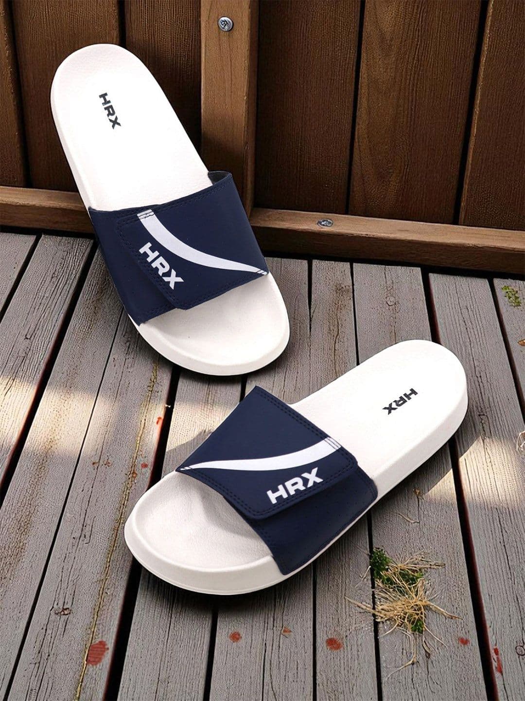 HRX by Hrithik Roshan Men Printed Sliders - view 1