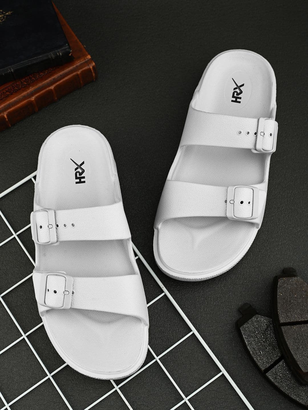 HRX by Hrithik Roshan Men Rubber Slip-On - view 1