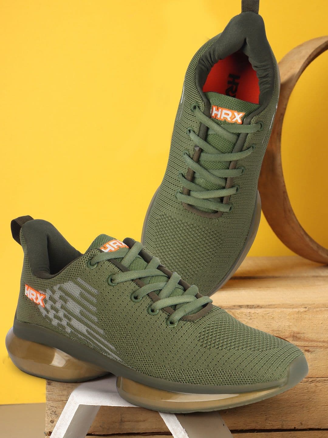 HRX by Hrithik Roshan Men Textile Running Shoes - view 1