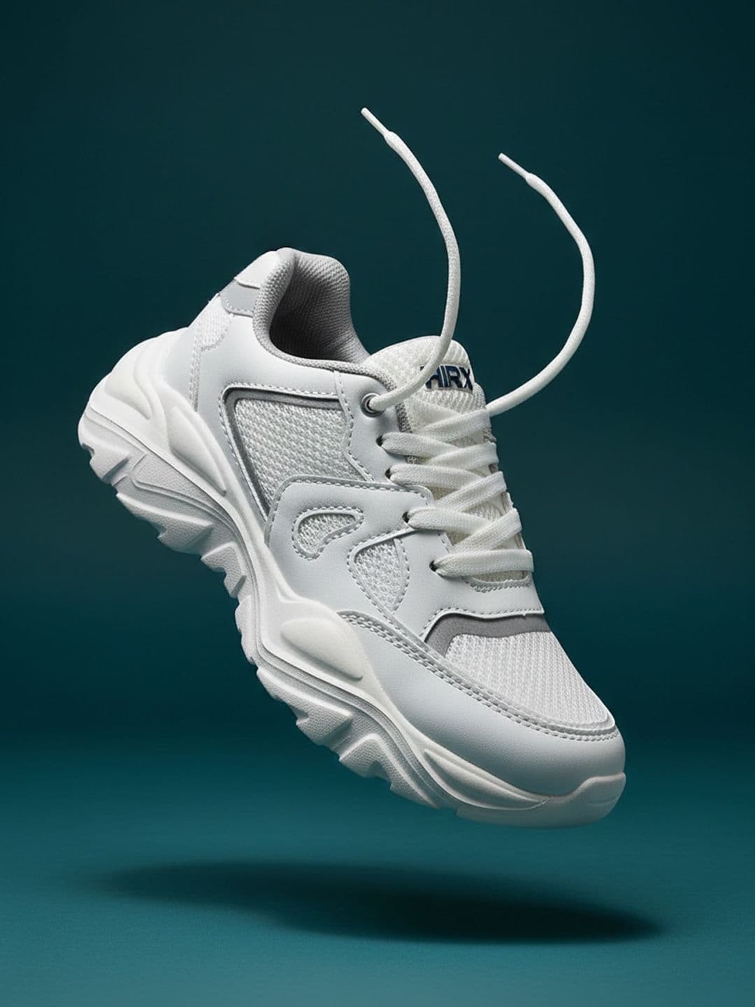 HRX by Hrithik Roshan Women White Round Toe Comfort Insole Lightweight Sneakers - view 1
