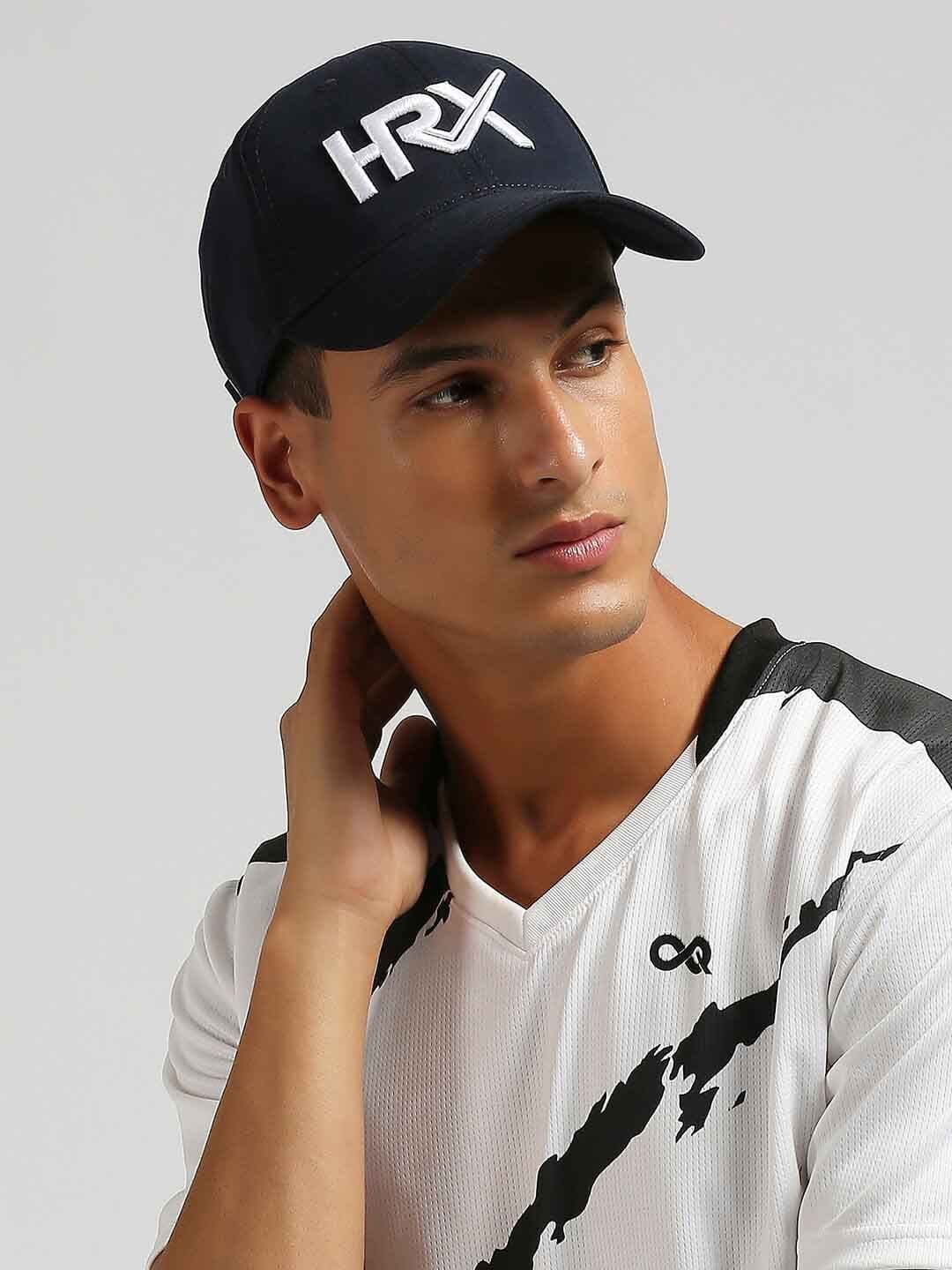 HRX by Hrithik Roshan Men Embroidered Cotton Baseball Cap - view 1