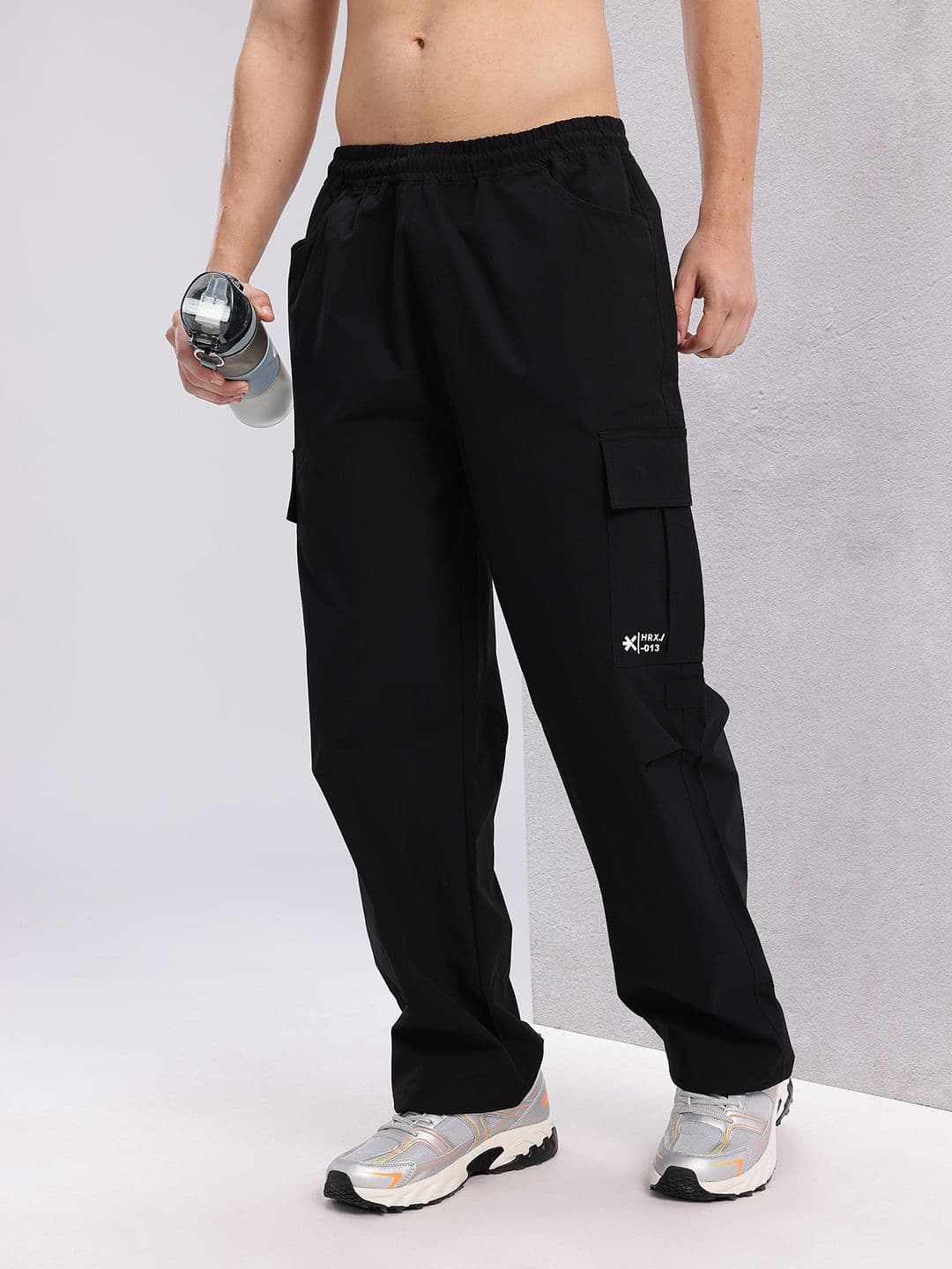 HRX by Hrithik Roshan Men Solid Track Pant - view 1