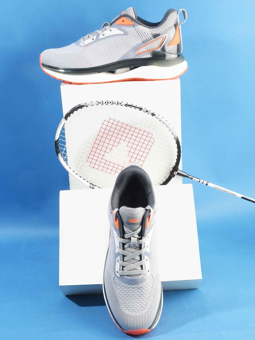 HRX by Hrithik Roshan Men Mesh Running Shoes - view 1