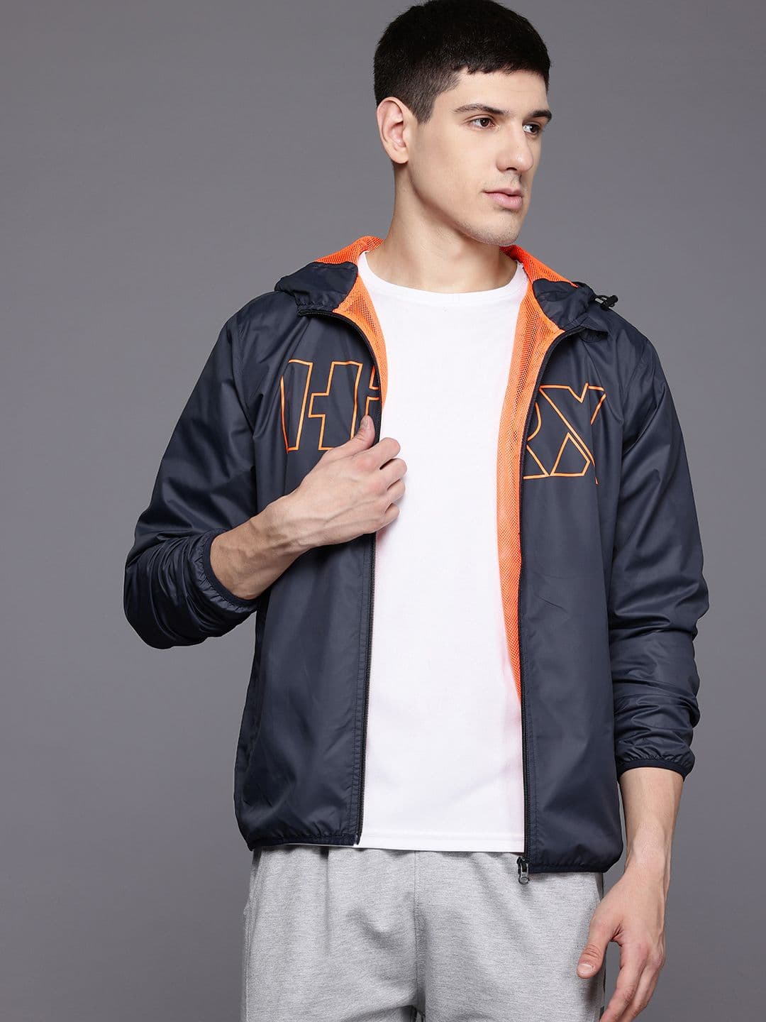 HRX by Hrithik Roshan Rapid-Dry Training Tailored Jacket - view 1