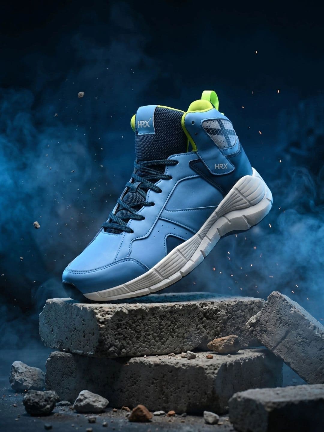 HRX by Hrithik Roshan Men Basketball Non-Marking Shoes - view 1