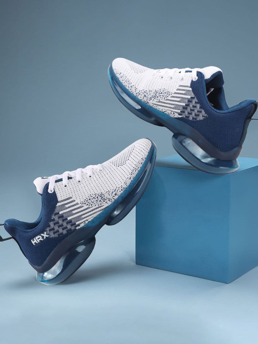 HRX by Hrithik Roshan Men Flyknit Textile Running Shoes - view 1