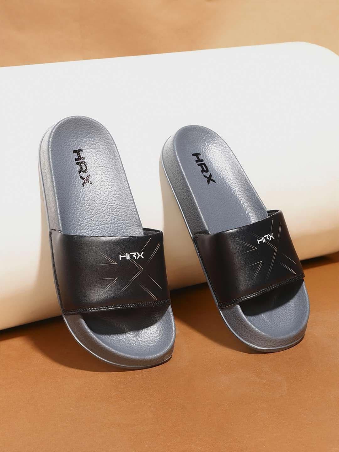 HRX by Hrithik Roshan Men Printed Sliders - view 1