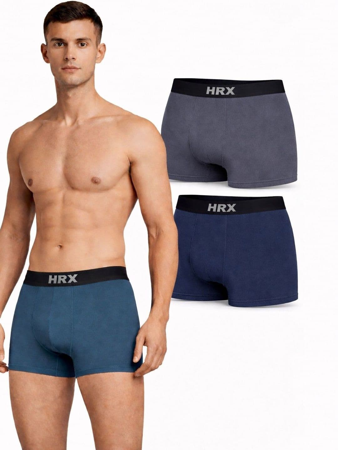 HRX by Hrithik Roshan Pack of 3 Men Trunk - view 1