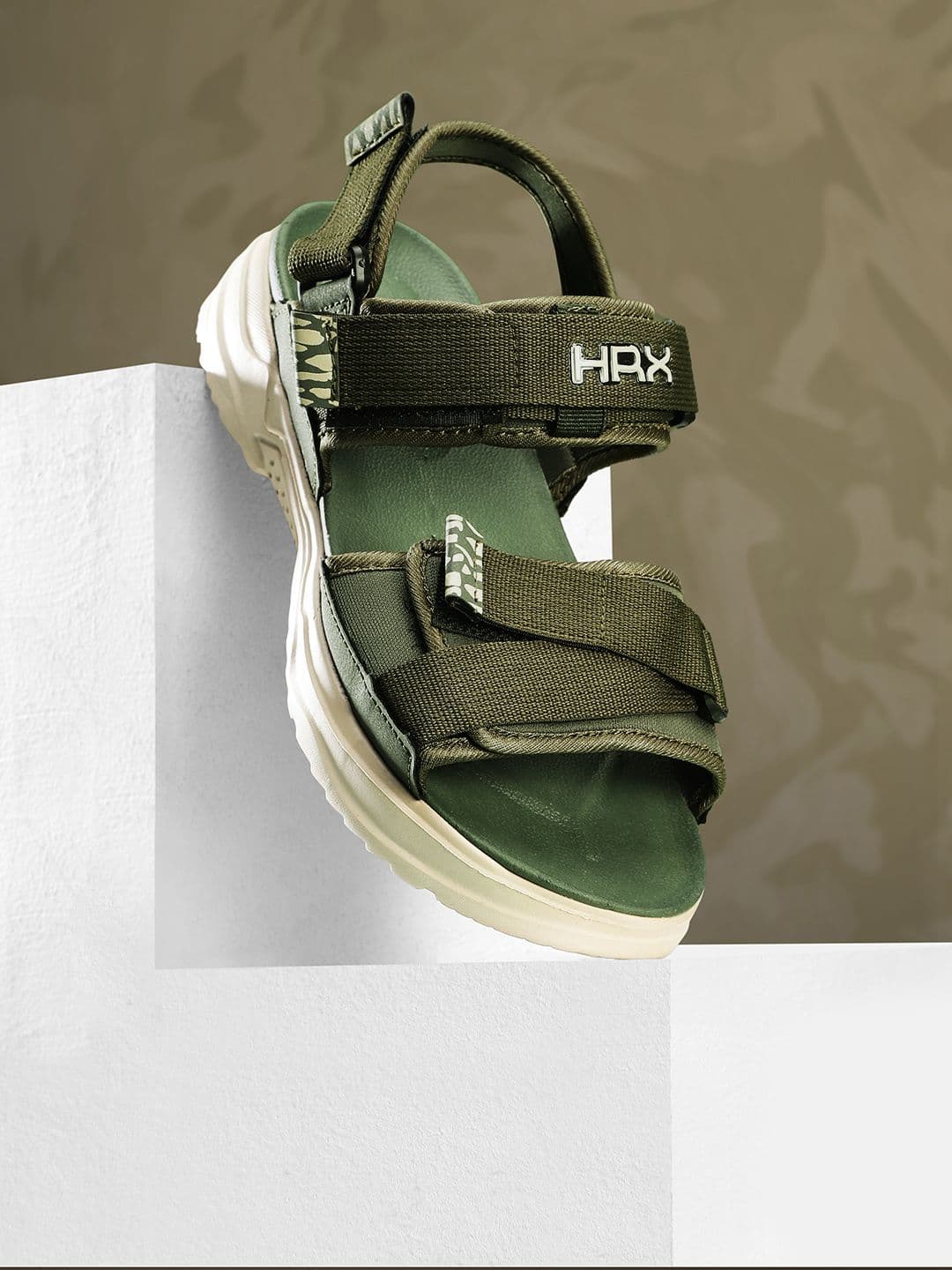 HRX by Hrithik Roshan Men Brand Logo Detail Sports Sandals - view 1