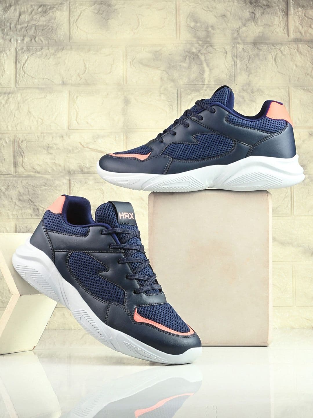 HRX by Hrithik Roshan Men Mesh Running Non-Marking Shoes - view 1