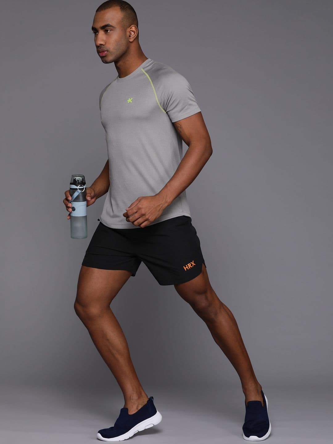 HRX by Hrithik Roshan Men Rapid-Dry Regular Fit Running Shorts - view 1