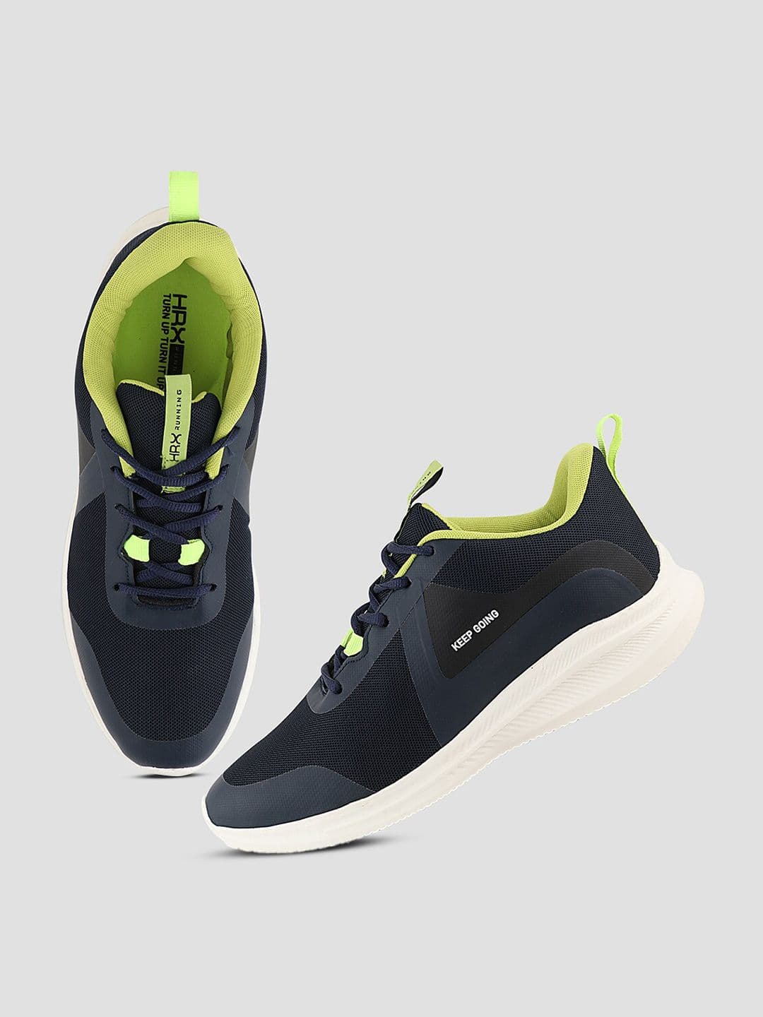 HRX by Hrithik Roshan Men Blue RIVARA Running Shoes - view 1