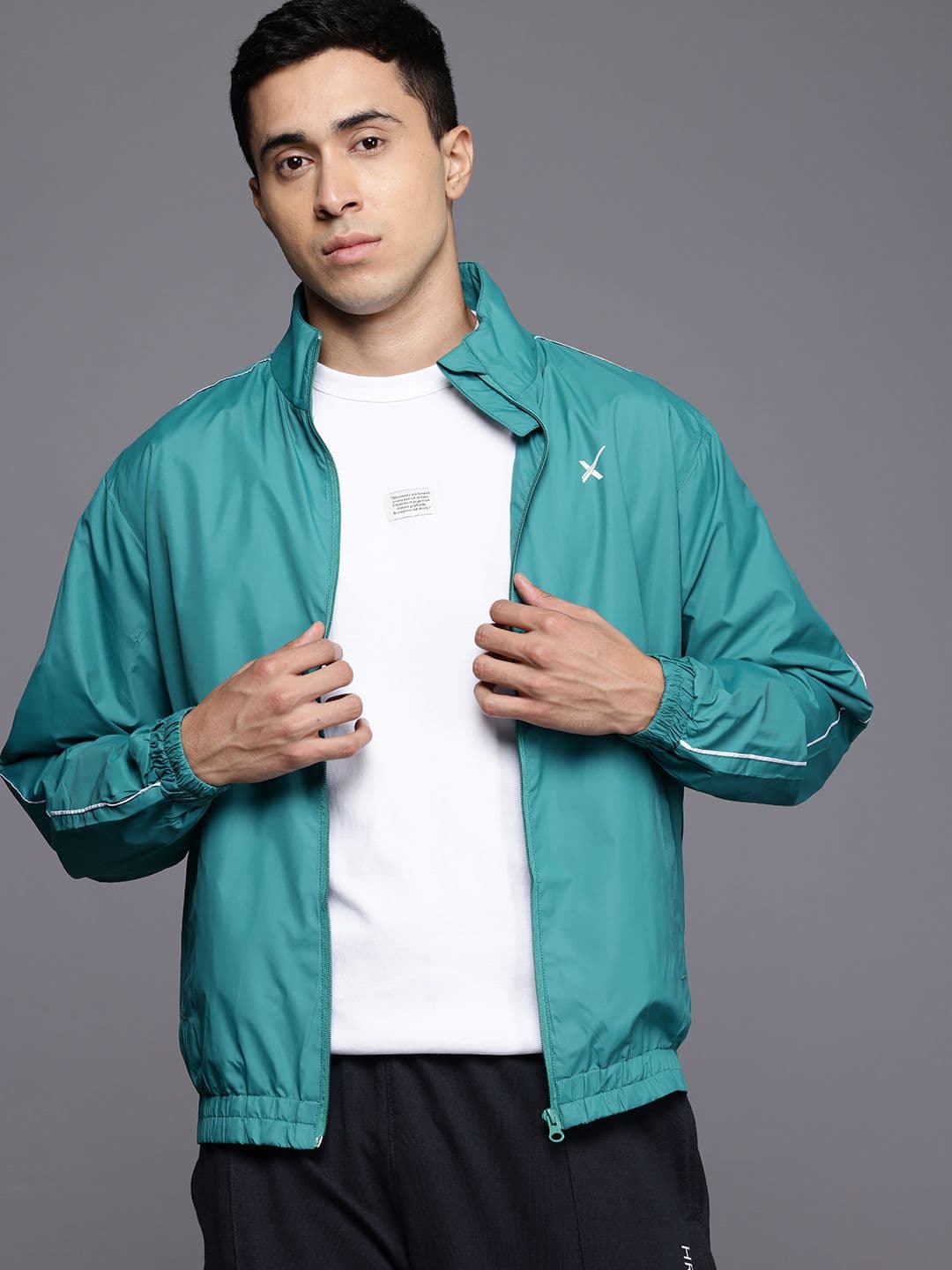 HRX by Hrithik Roshan Men Lifestyle Windcheater Running Sporty Jacket - view 1