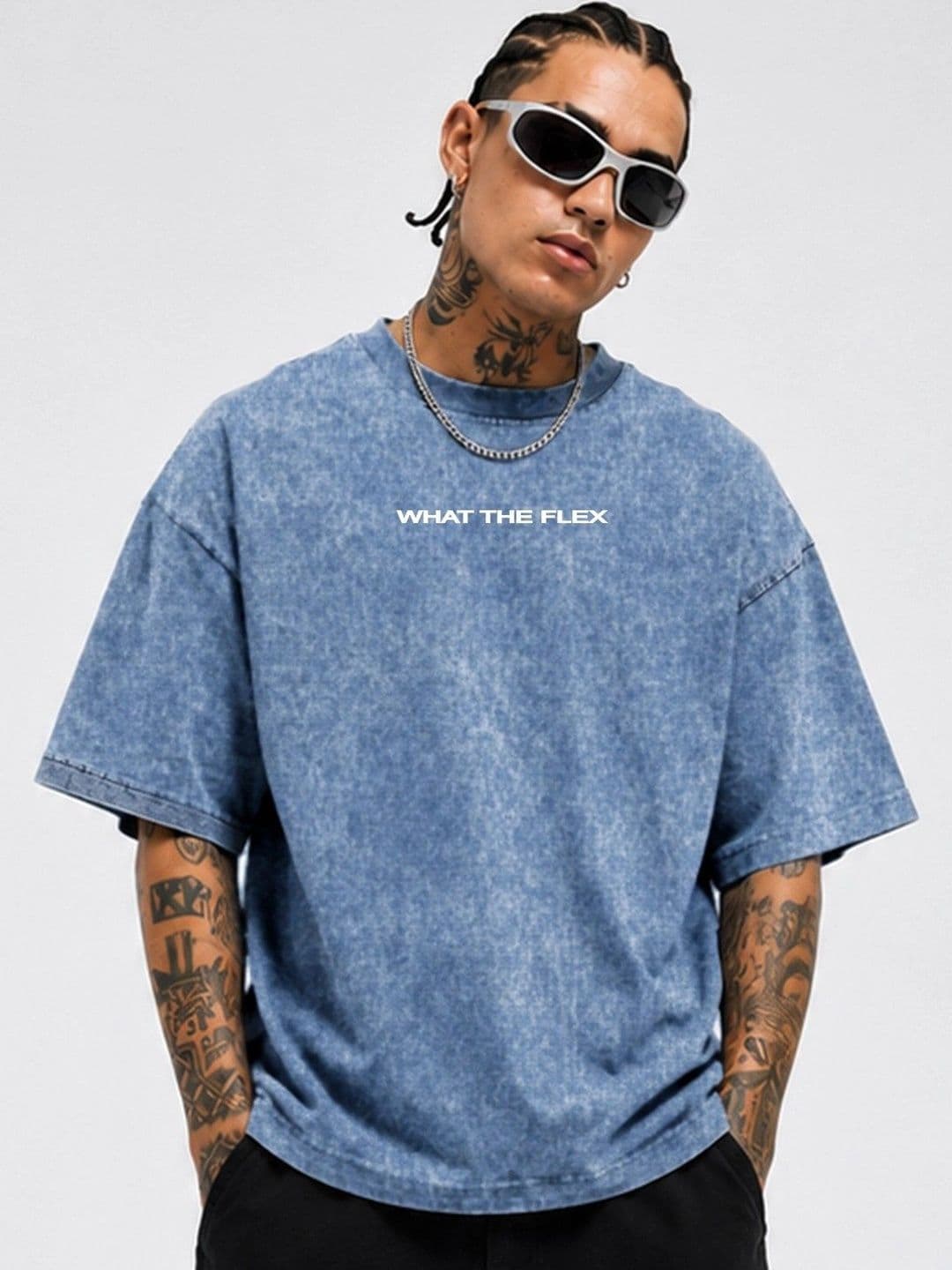 TOGS & TERRE Men Typography Dyed T-shirt - view 1
