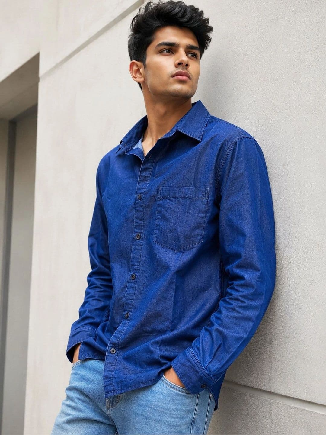 Jumi Enterprise Men Classic Casual Shirt - view 1