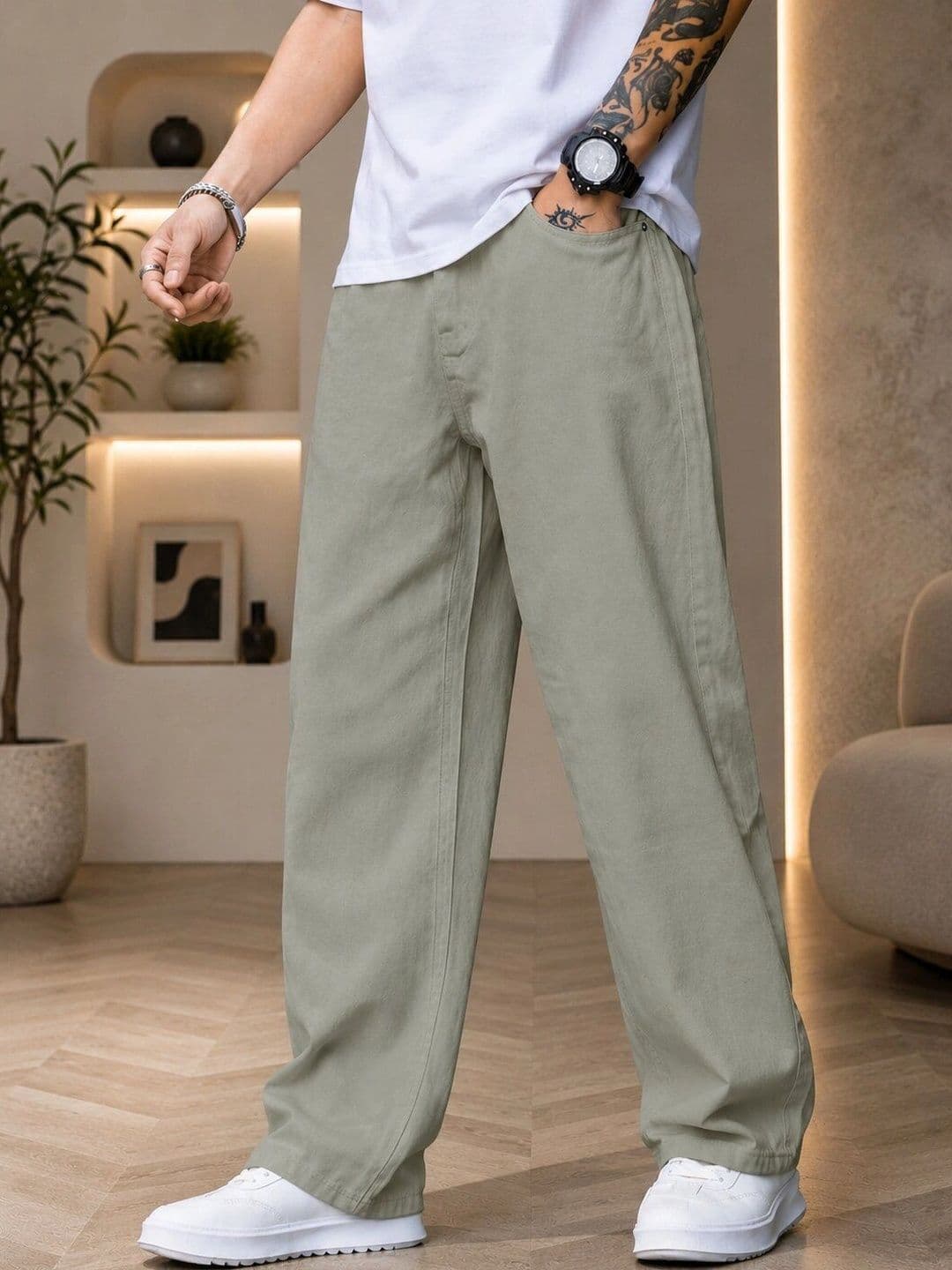 Encrypt Men Mid-Rise Jeans - view 1