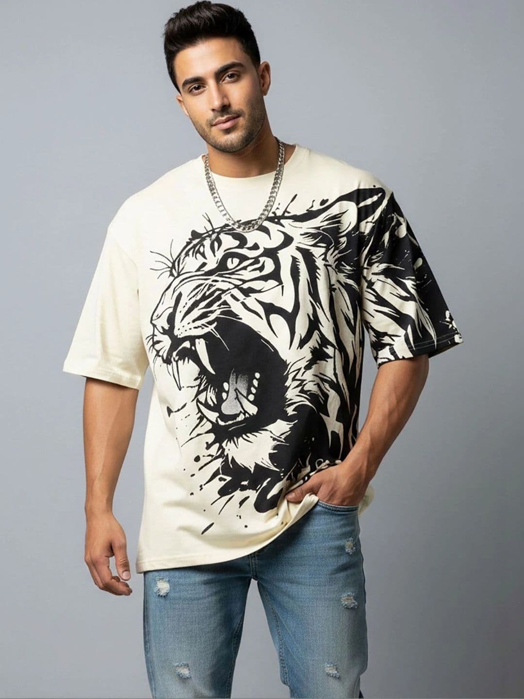 RADYJA Men Printed T-shirt - view 1