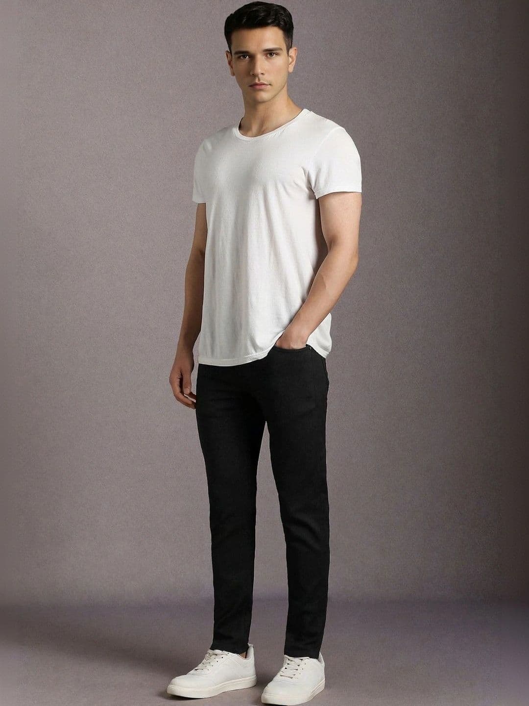 Global Jeans Men Regular Fit Mid-Rise Jeans - view 1